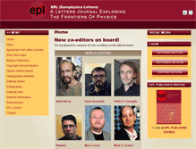 Tablet Screenshot of epletters.net